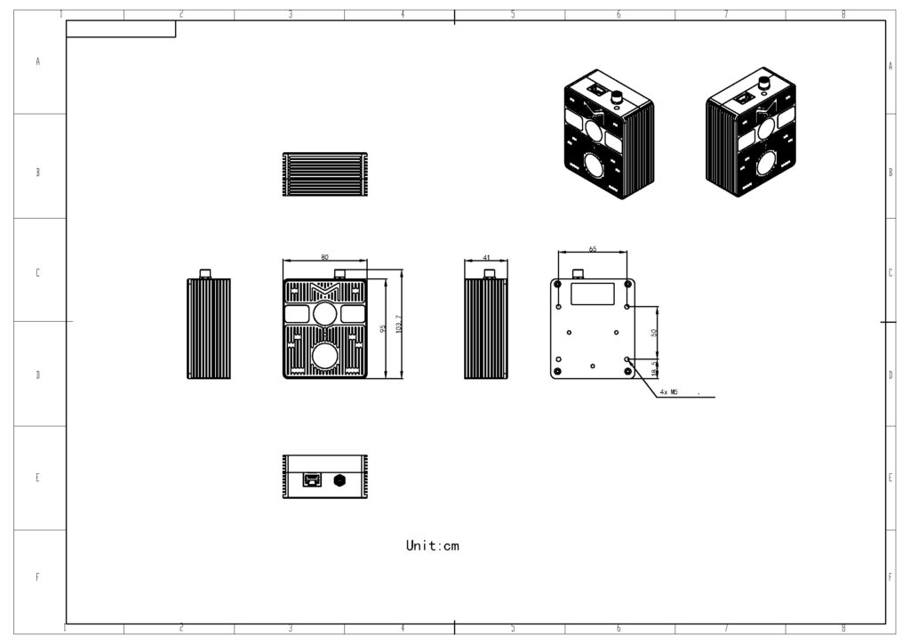 M4 pro tof camera with onboard arm processing mrdvs