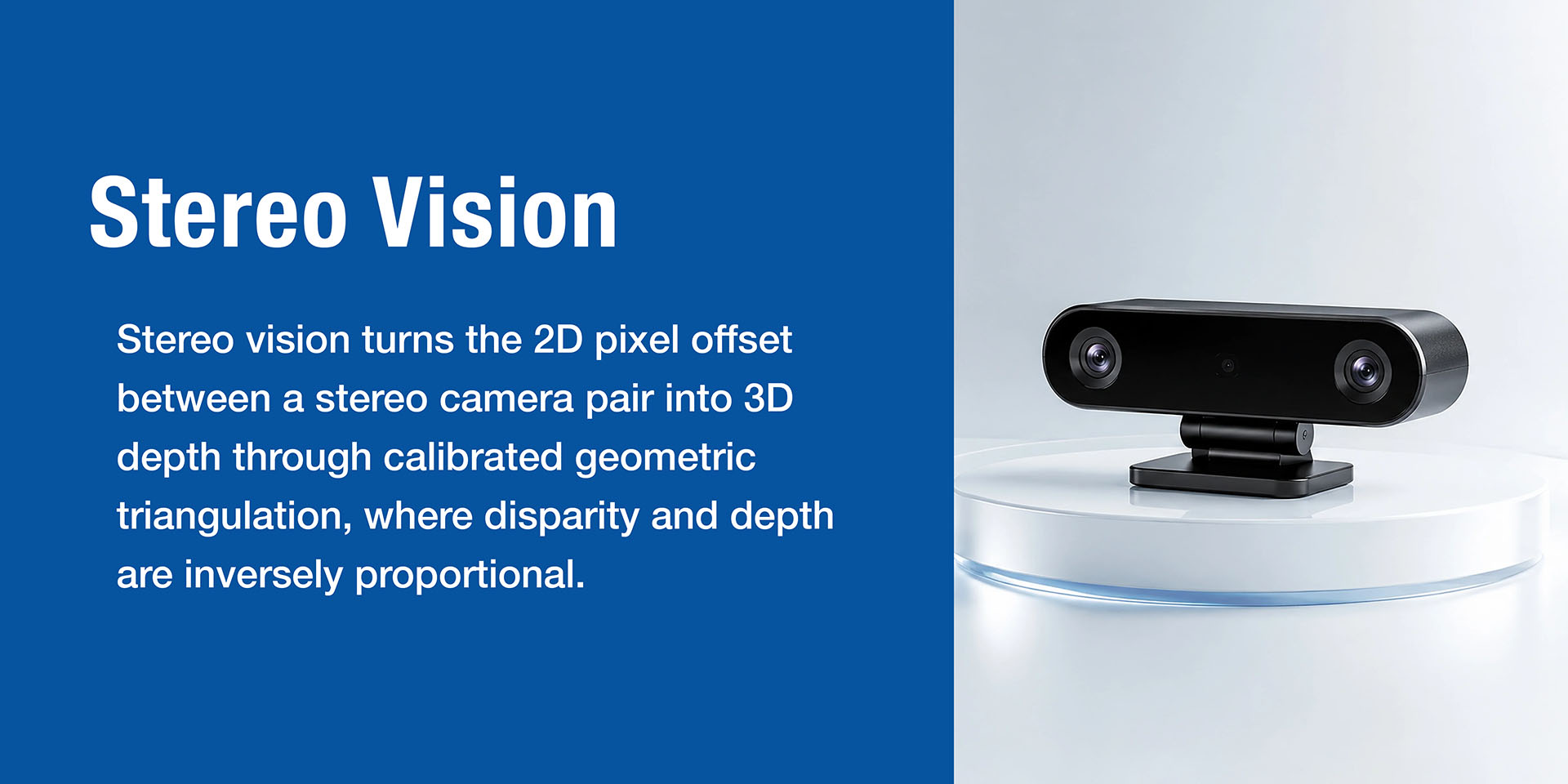 Stereo Vision 3D Camera Technology